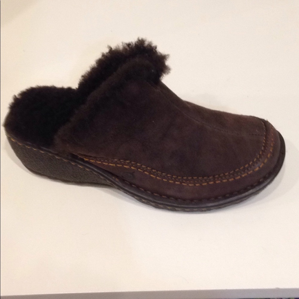 Born Shearling Clog